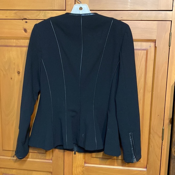 Ralph Lauren leather trimmed jacket - Picture 5 of 7